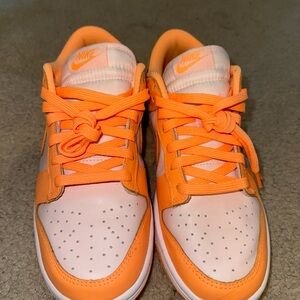 Nike dunk low laser orange size 8.5